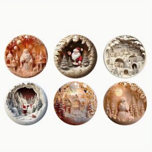 Dřevěné vánoční ozdoby