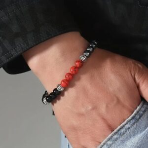 Náramek z minerálů